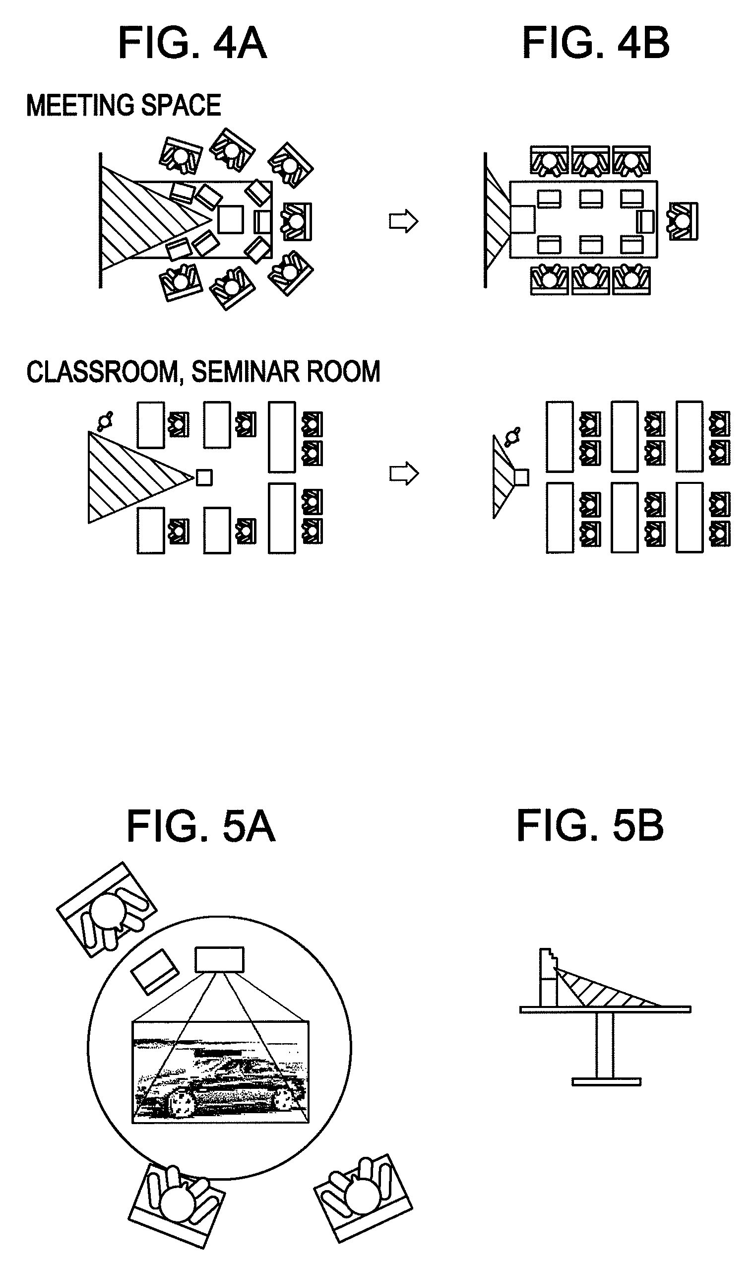 Projection image display device and projection optical system for performing extended projection