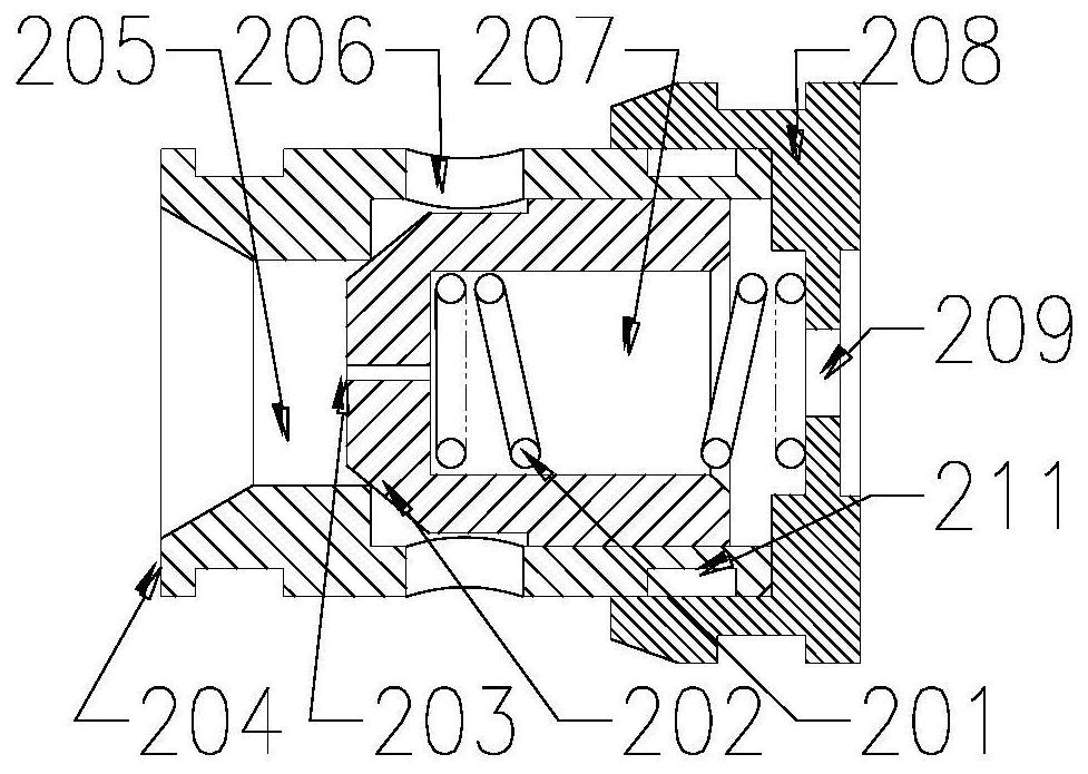 An integrated high pressure and large flow proportional overflow unloading valve