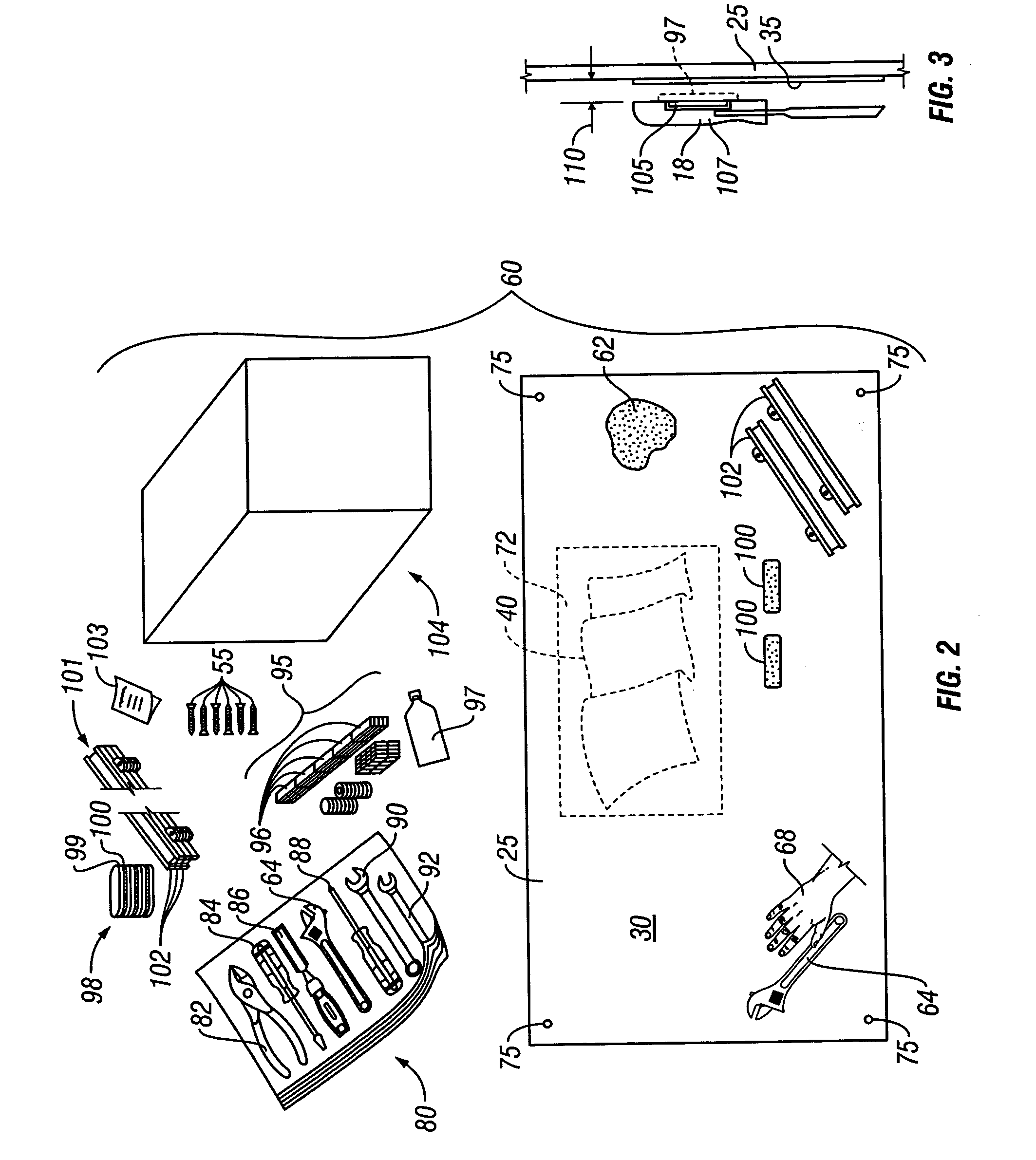 Tool attachment and organizer system and methods