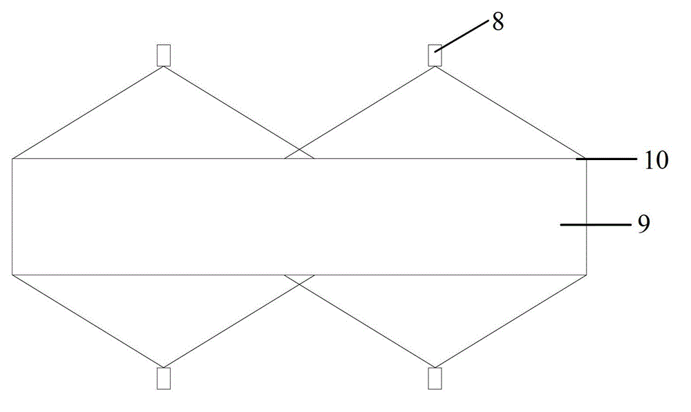 Method and device for deceasing transverse corner cracks of casting blanks