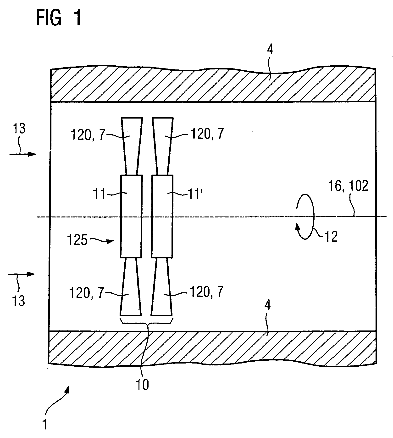 Process for coating components in the interior of an apparatus