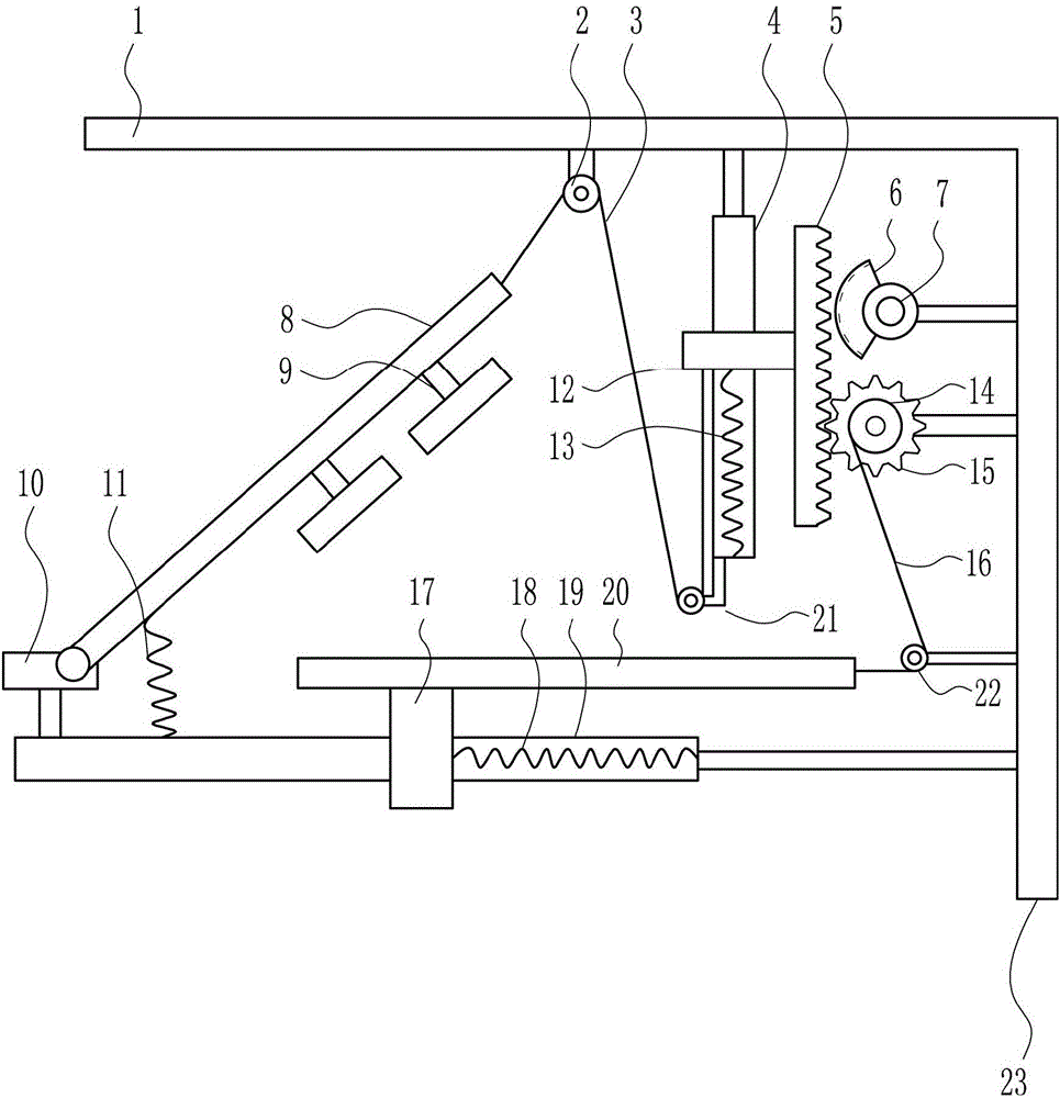 Rotary vamp cutting device for shoemaking