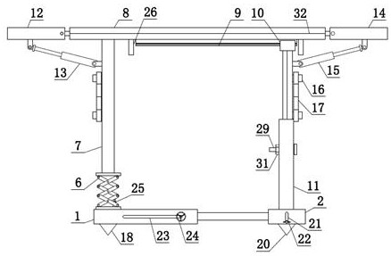 A kind of support device for coal mining equipment and its installation method