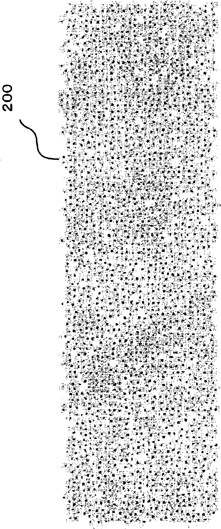 Method for generating pattern with pseudo-stain and optical test disk