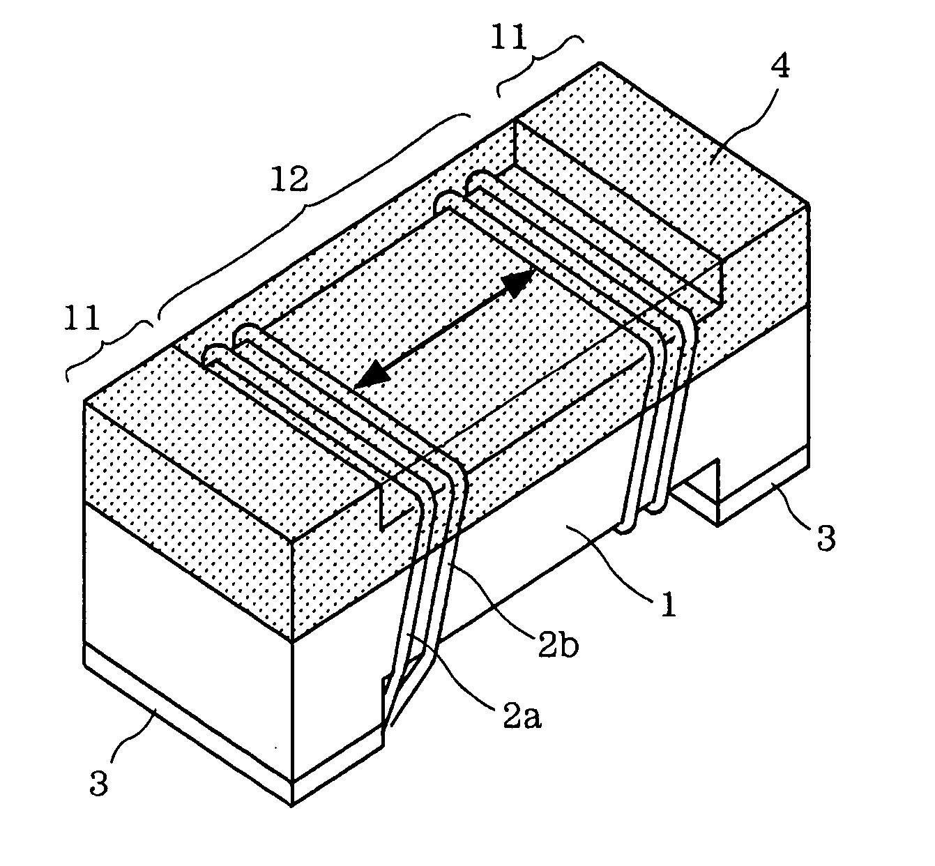 Wire-wound type chip coil and method of adjusting a characteristic thereof