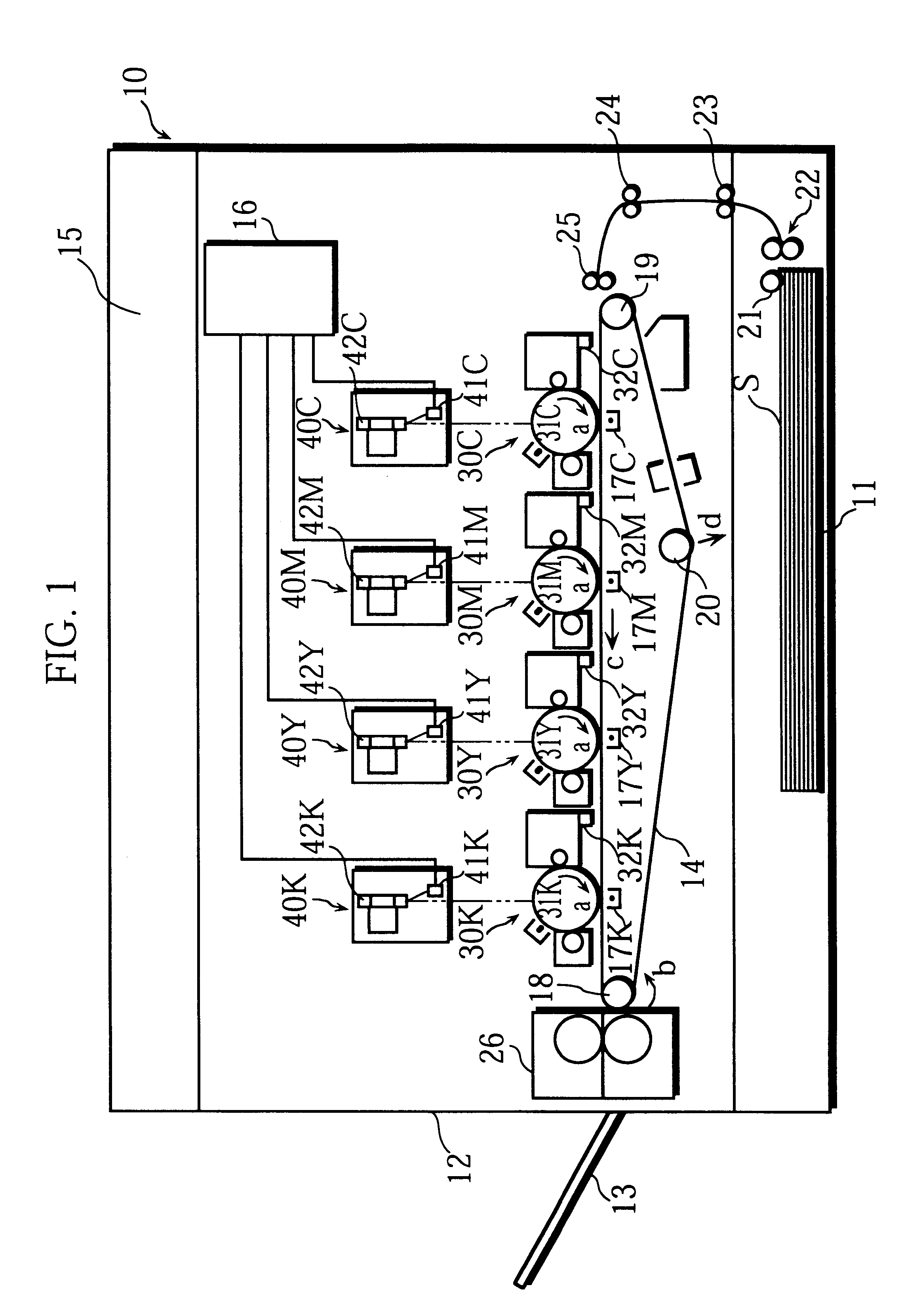 Image forming apparatus having photosensitive drum driven by stepping motor