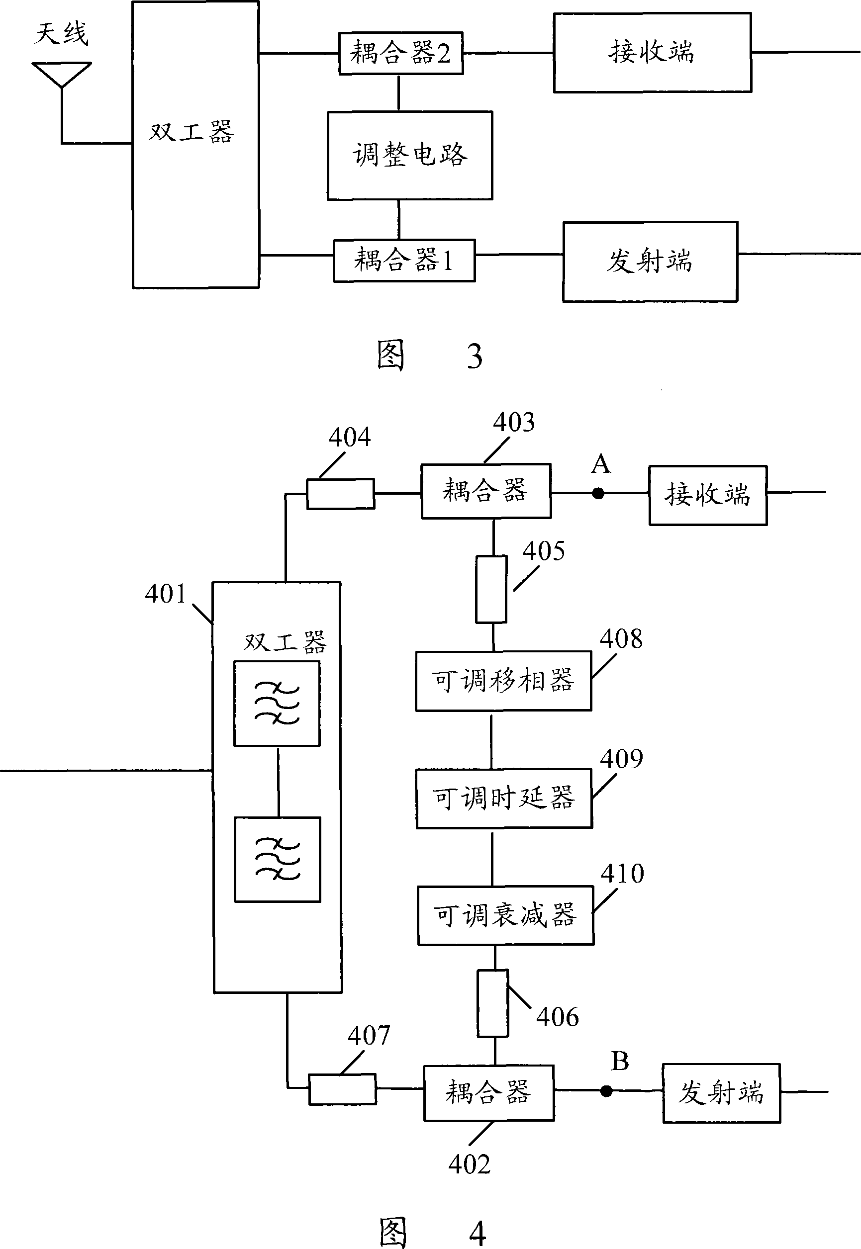 Method and device for enhancing transmitting-receiving isolation of mobile terminal