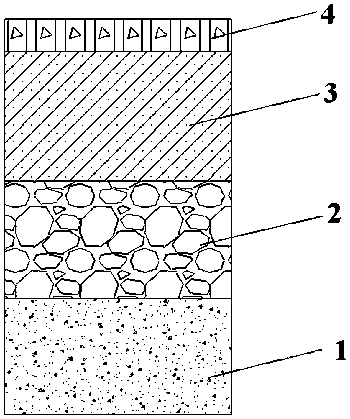 Highway pavement structure utilizing waste residues