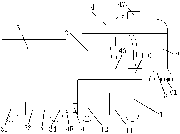 Dust cleaning device