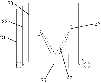 Dust cleaning device