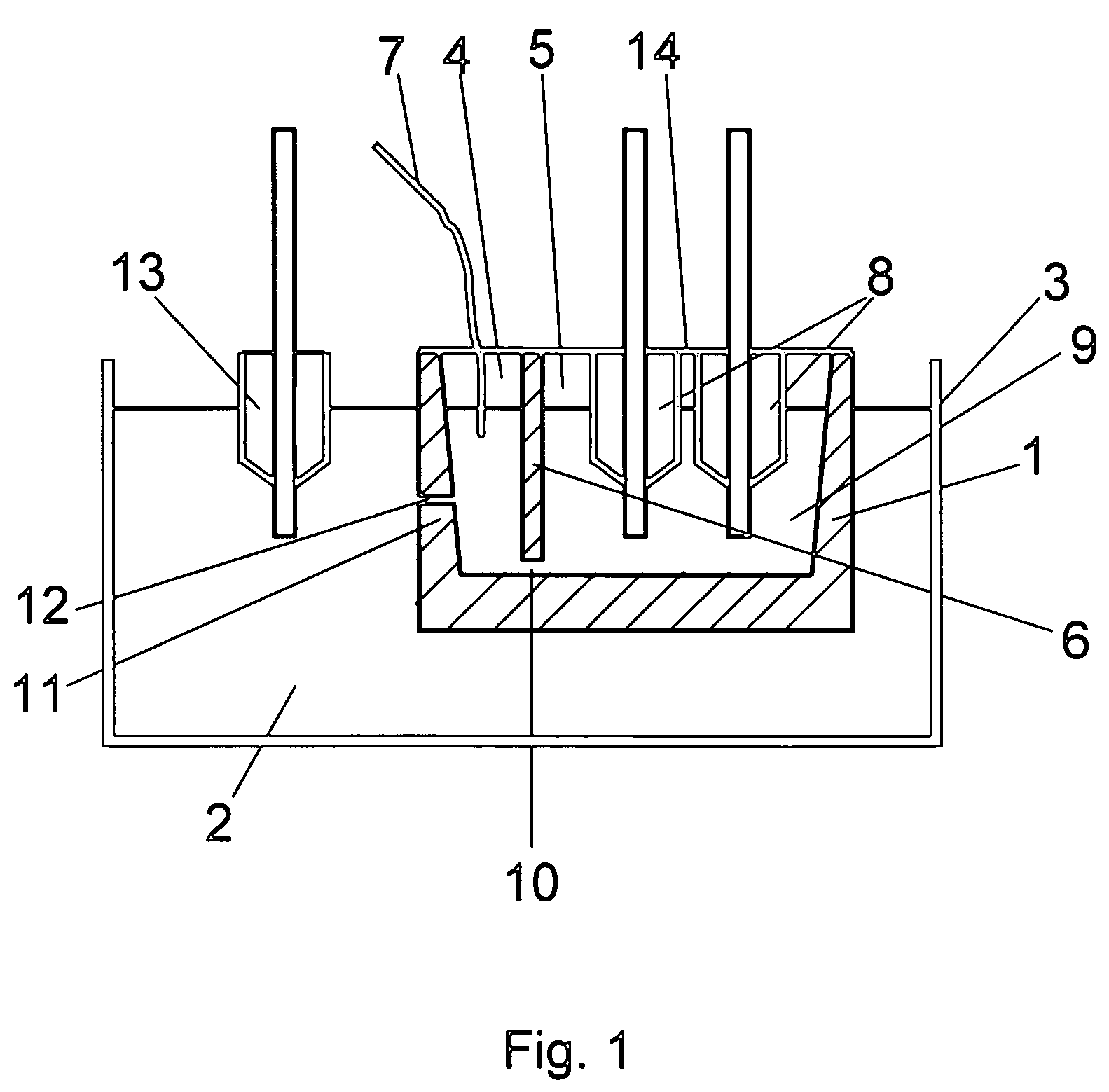 Method and system for casting metal and metal alloys