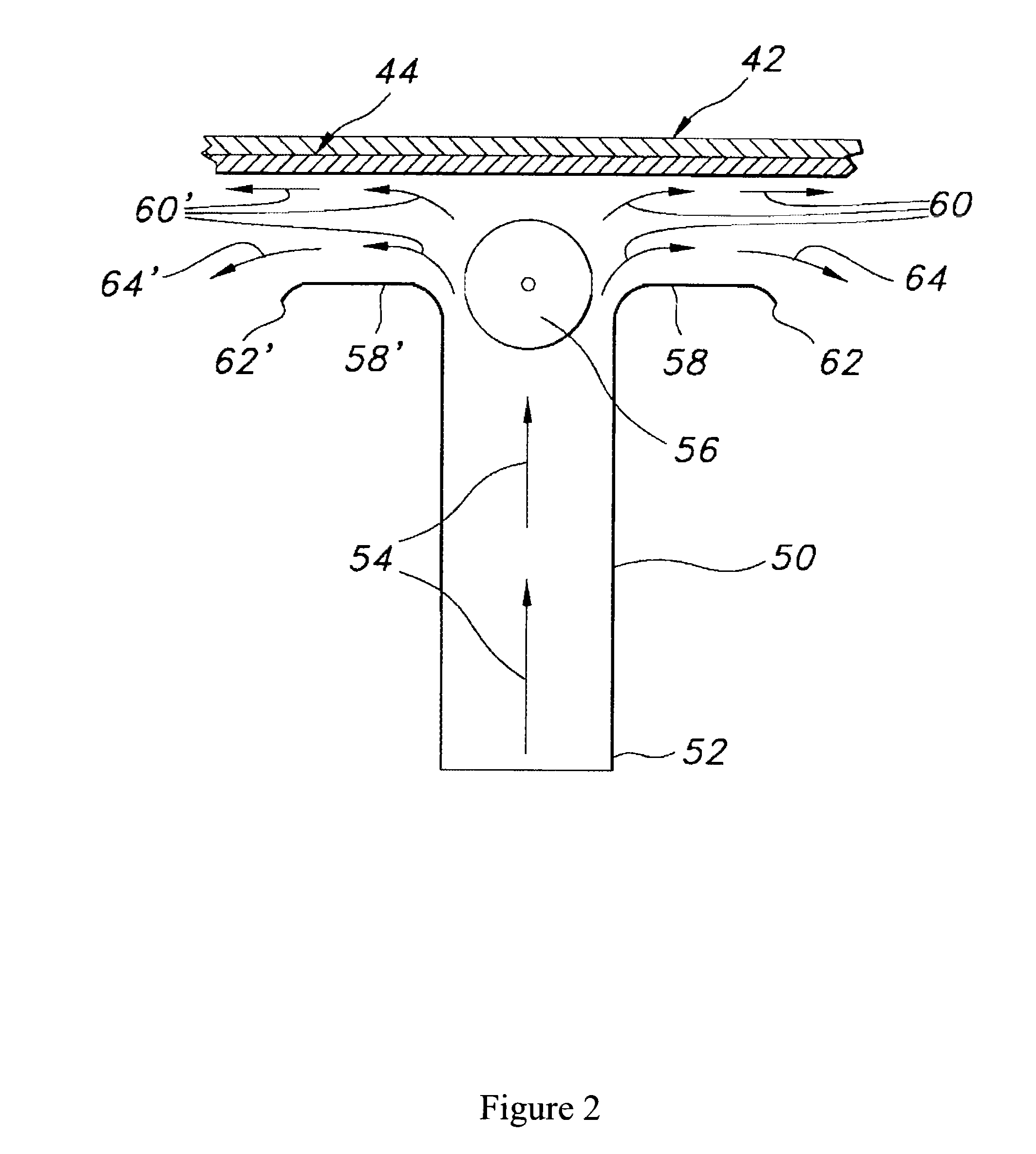 In-line deaeration process for the production of self-supporting film products