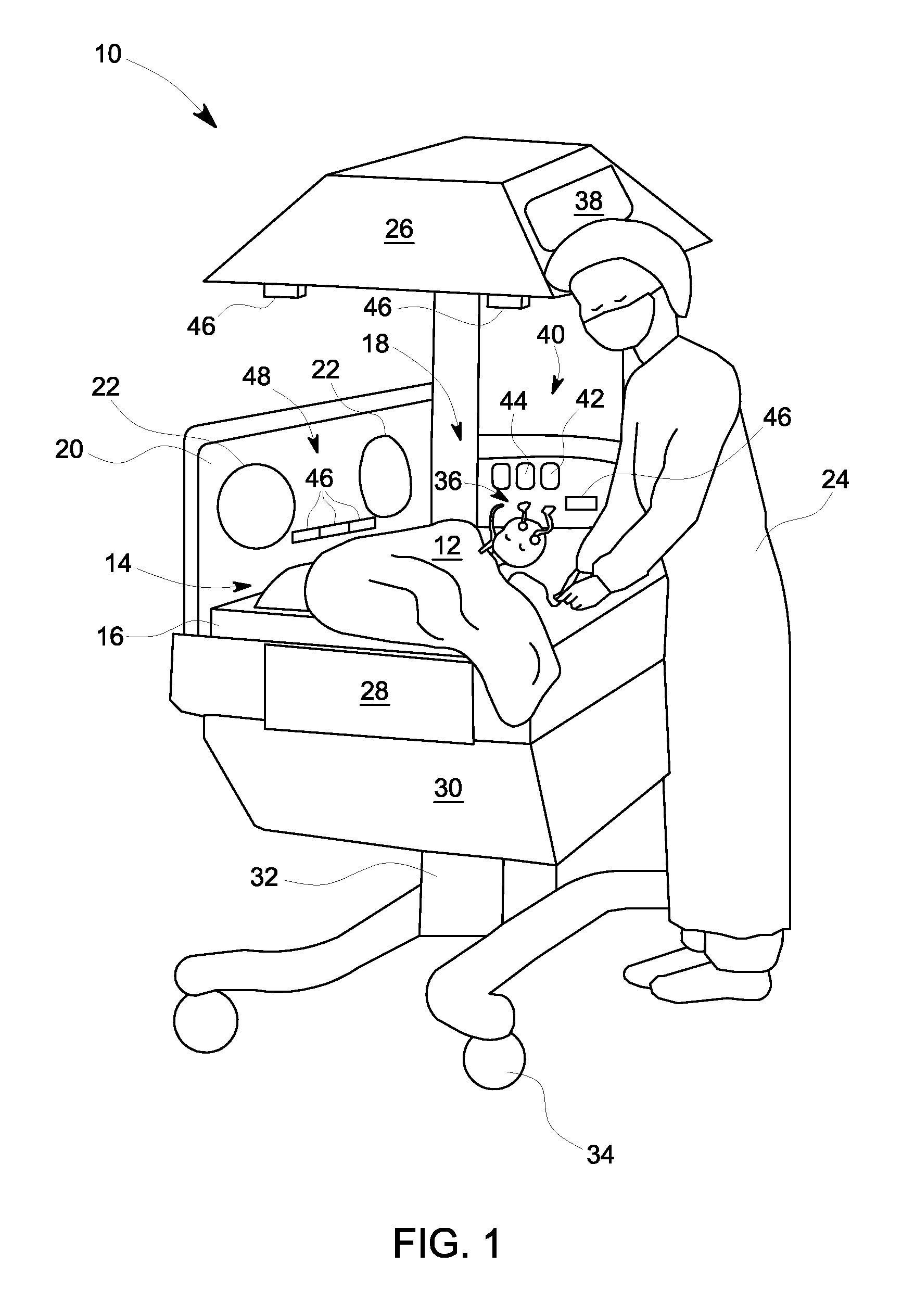 System and method of monitoring the physiological conditions of a group of infants