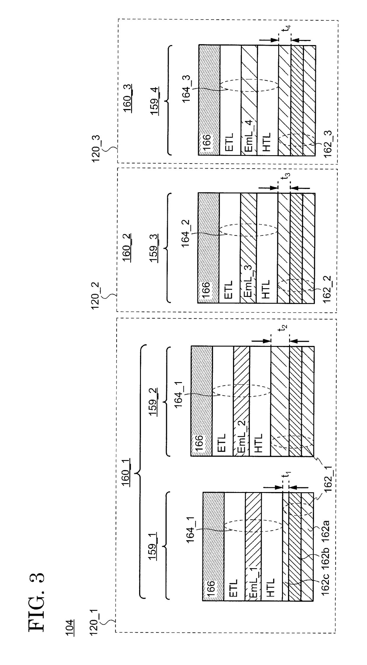 Light-emitting element and display device having the light-emitting element
