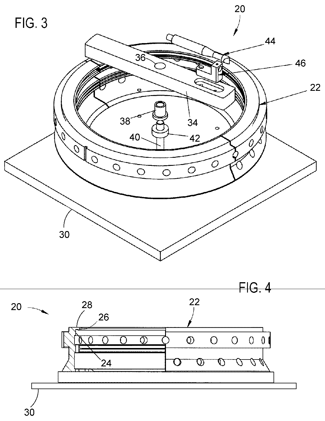 Fixture and inspection method for an annular seal