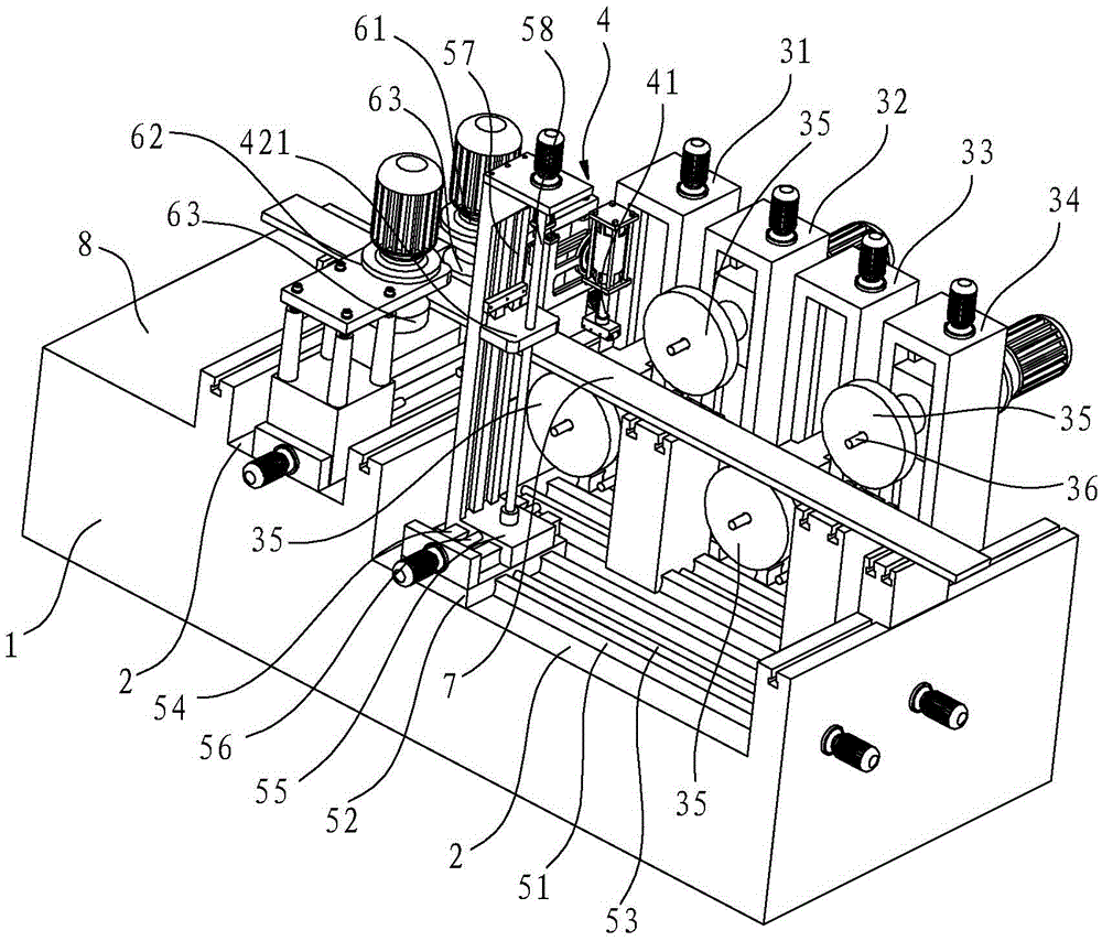 Double-sided forming grinder