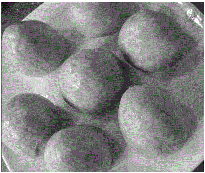 Steamed bun containing soybean oligosaccharides and production method of steamed bun