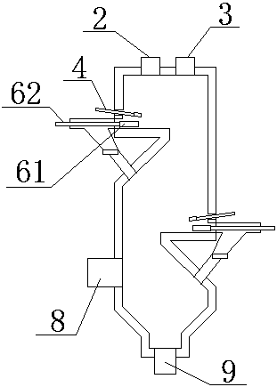 Device and method for disposing multiple kinds of waste synergistically in cement kiln