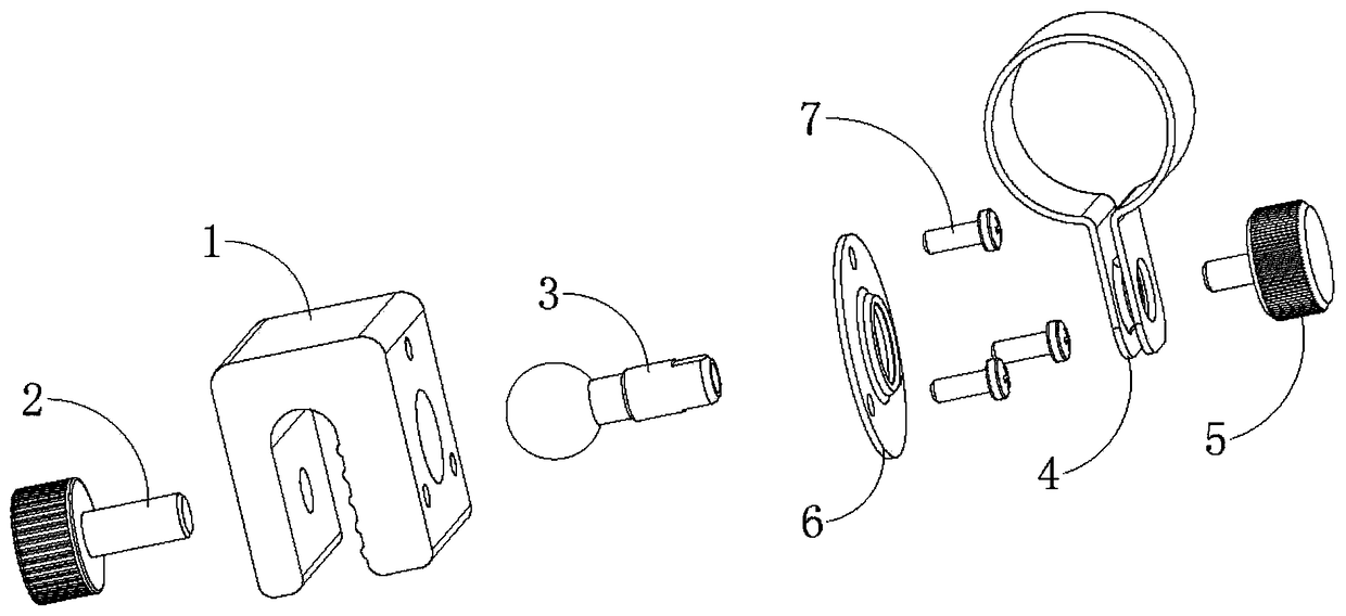 Headlamp Clamping Device