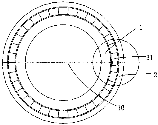 A steam turbine diaphragm and its processing technology