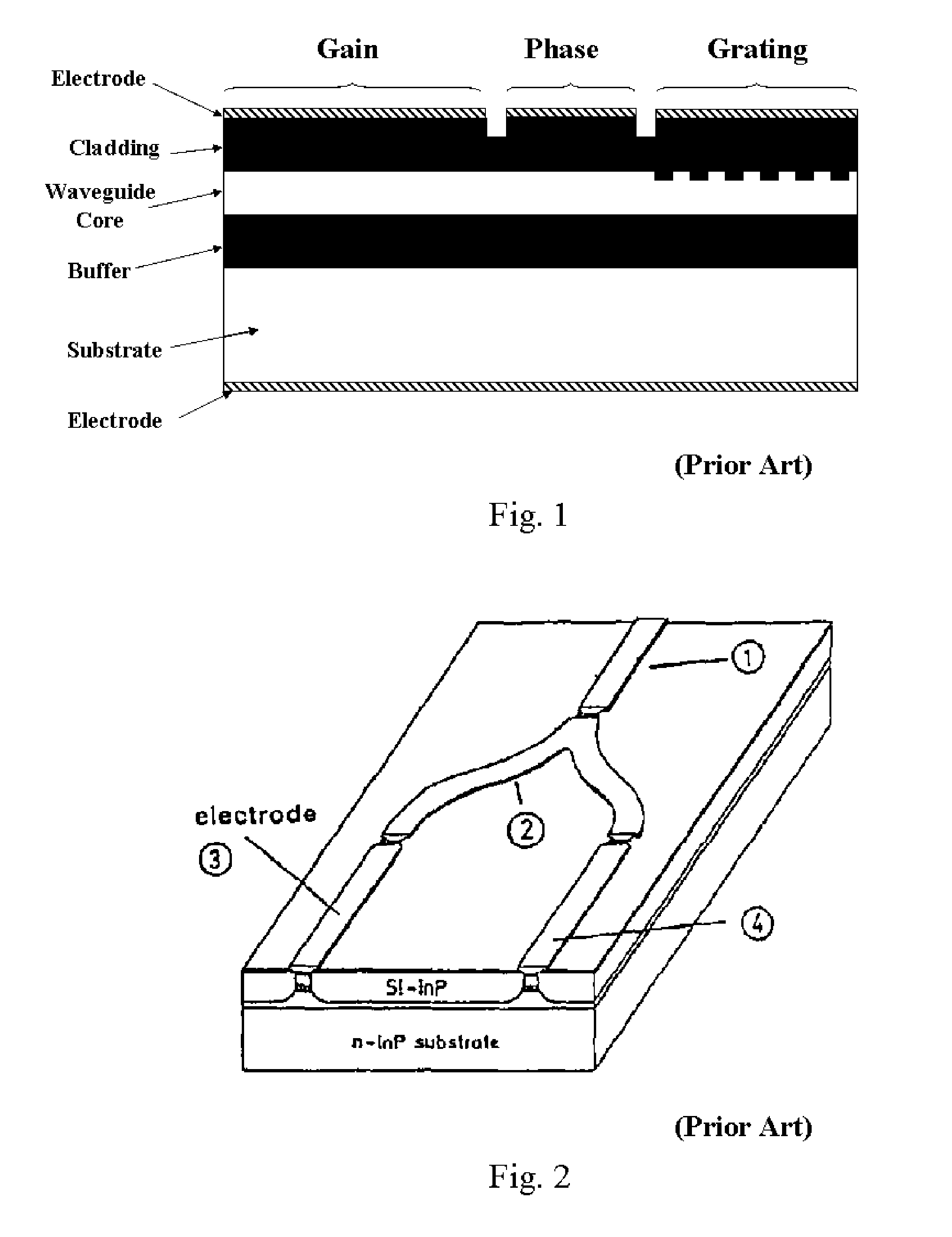 V-coupled-cavity semiconductor laser