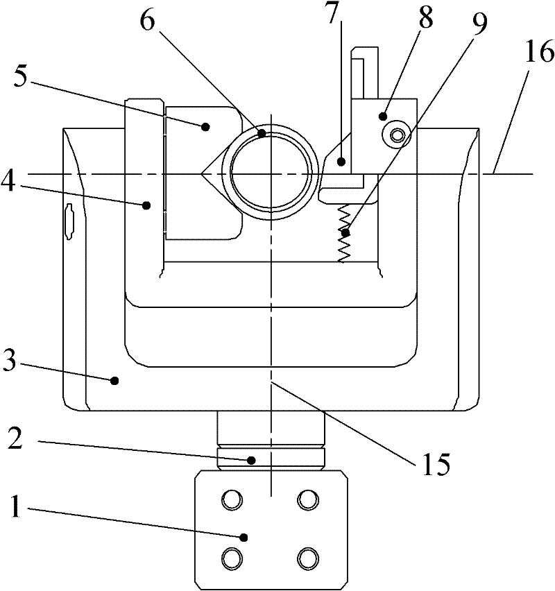 Surgical instrument fixing device