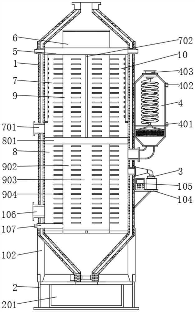 System for preheating coal gas or air of blast furnace hot blast stove by using waste heat of ascending pipe