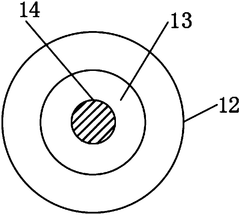 Motor end cover bearing pressing device