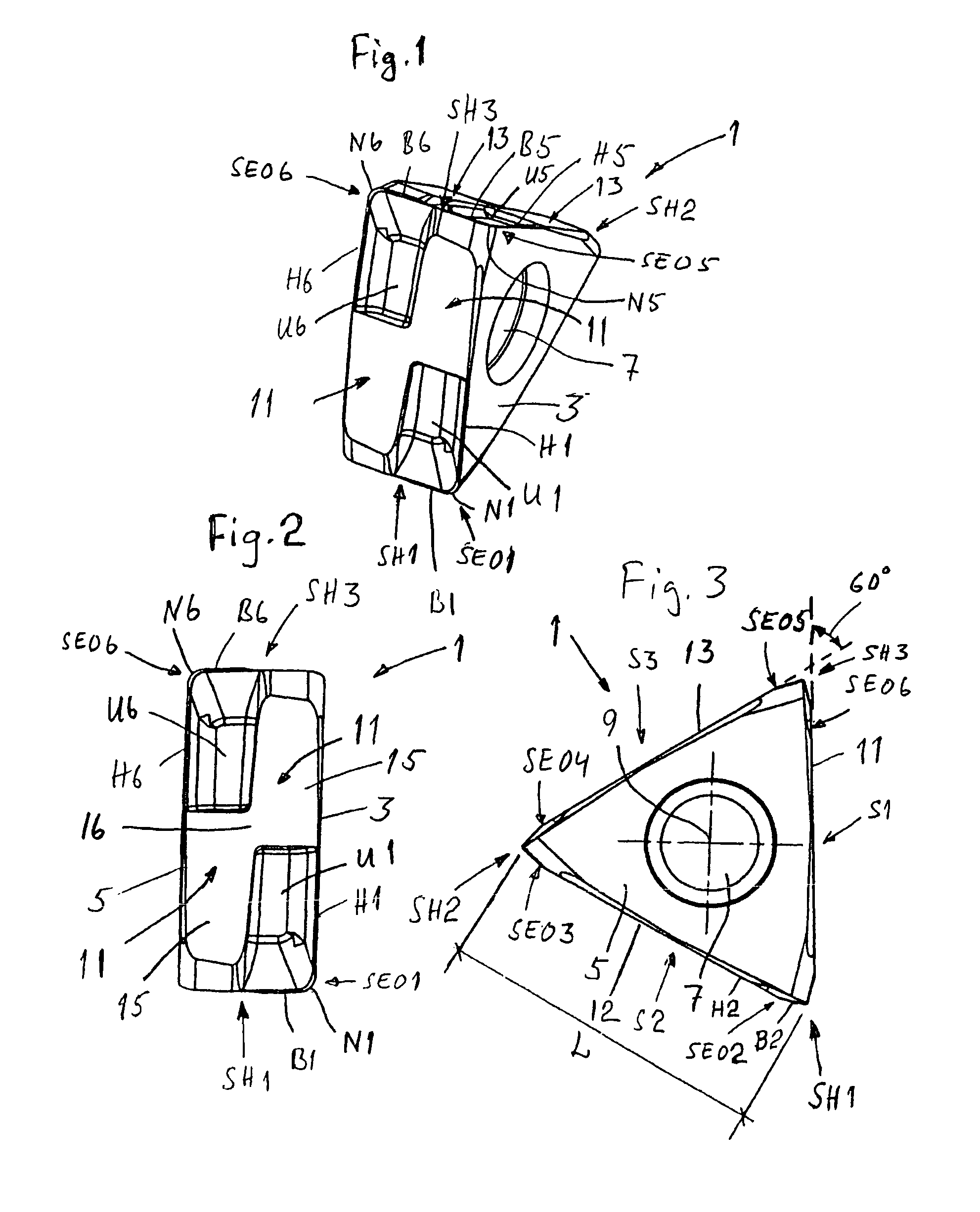 Cutting insert and tool for chip removing machining