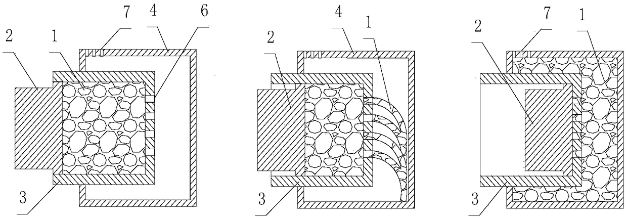 Vehicle-body energy absorbing device and method