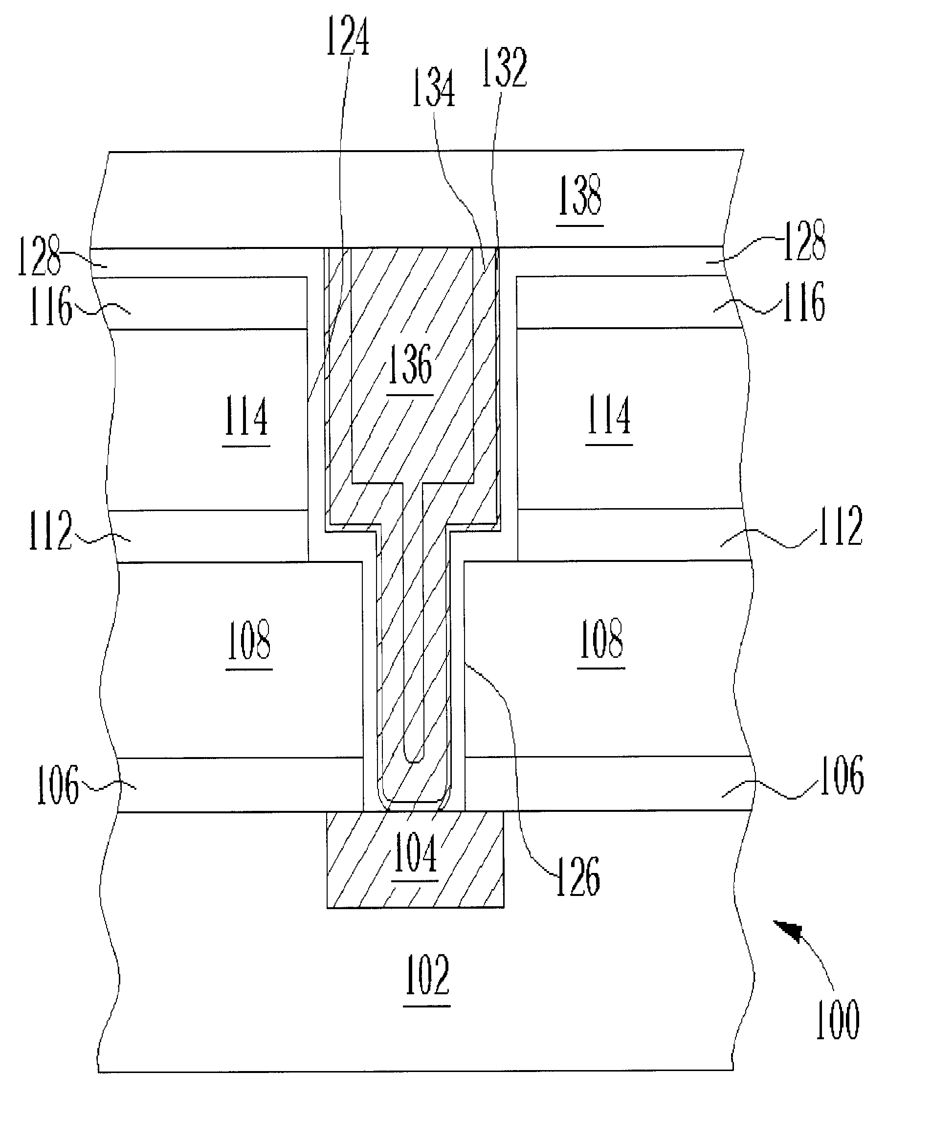 Method of fabricating a dual damascene copper wire