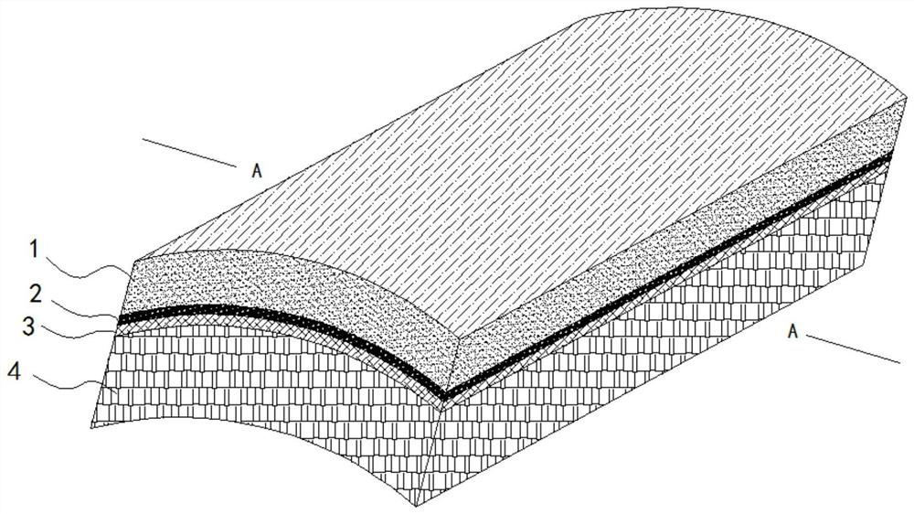 Construction method of prefabricated support structure for tunnels in alpine regions