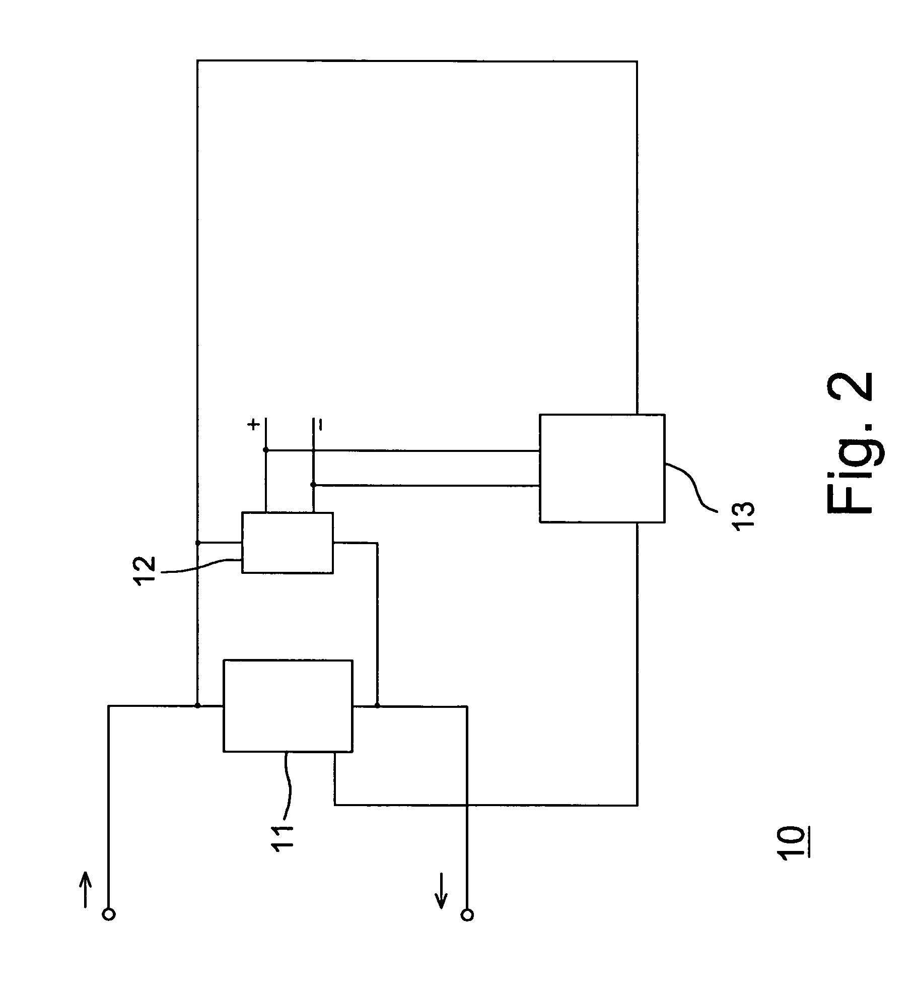Picking and supplying circuit for discharging direct current