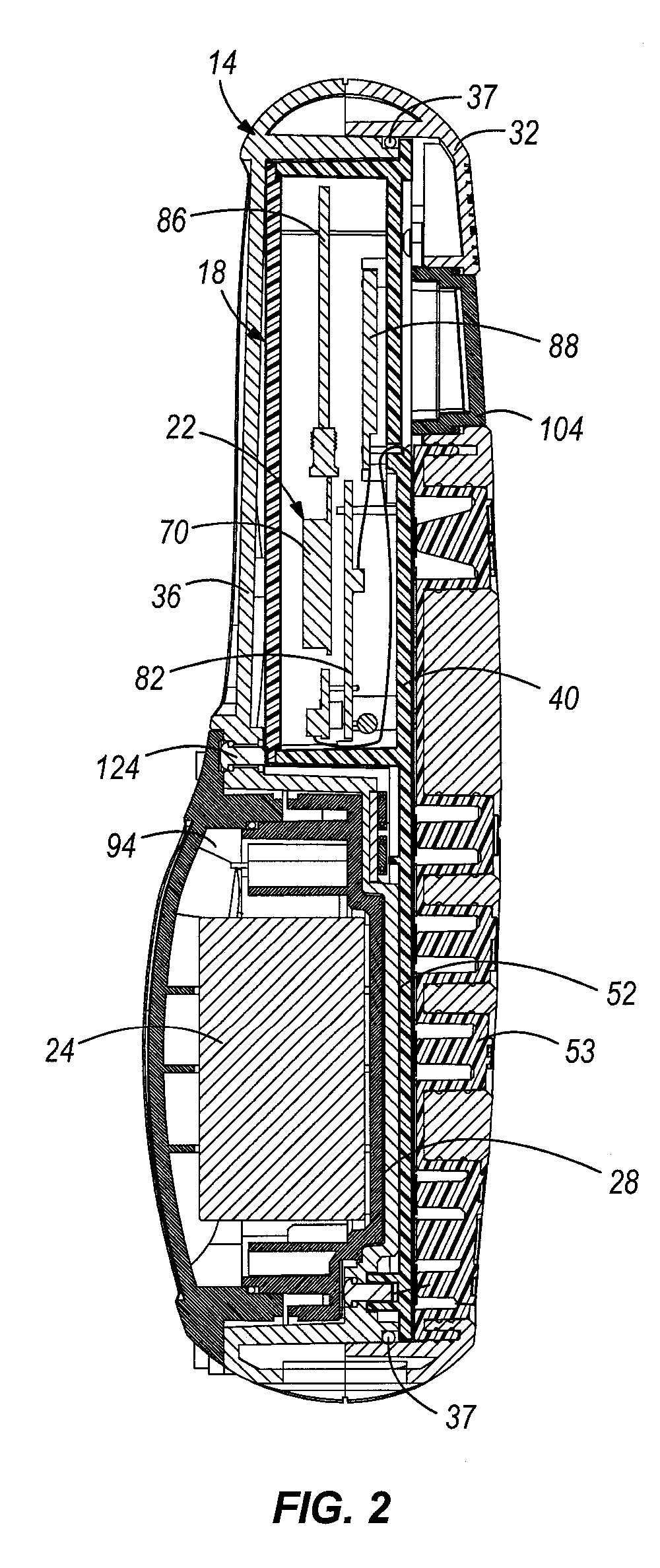 Device for use in an environment where flammable gases may be present