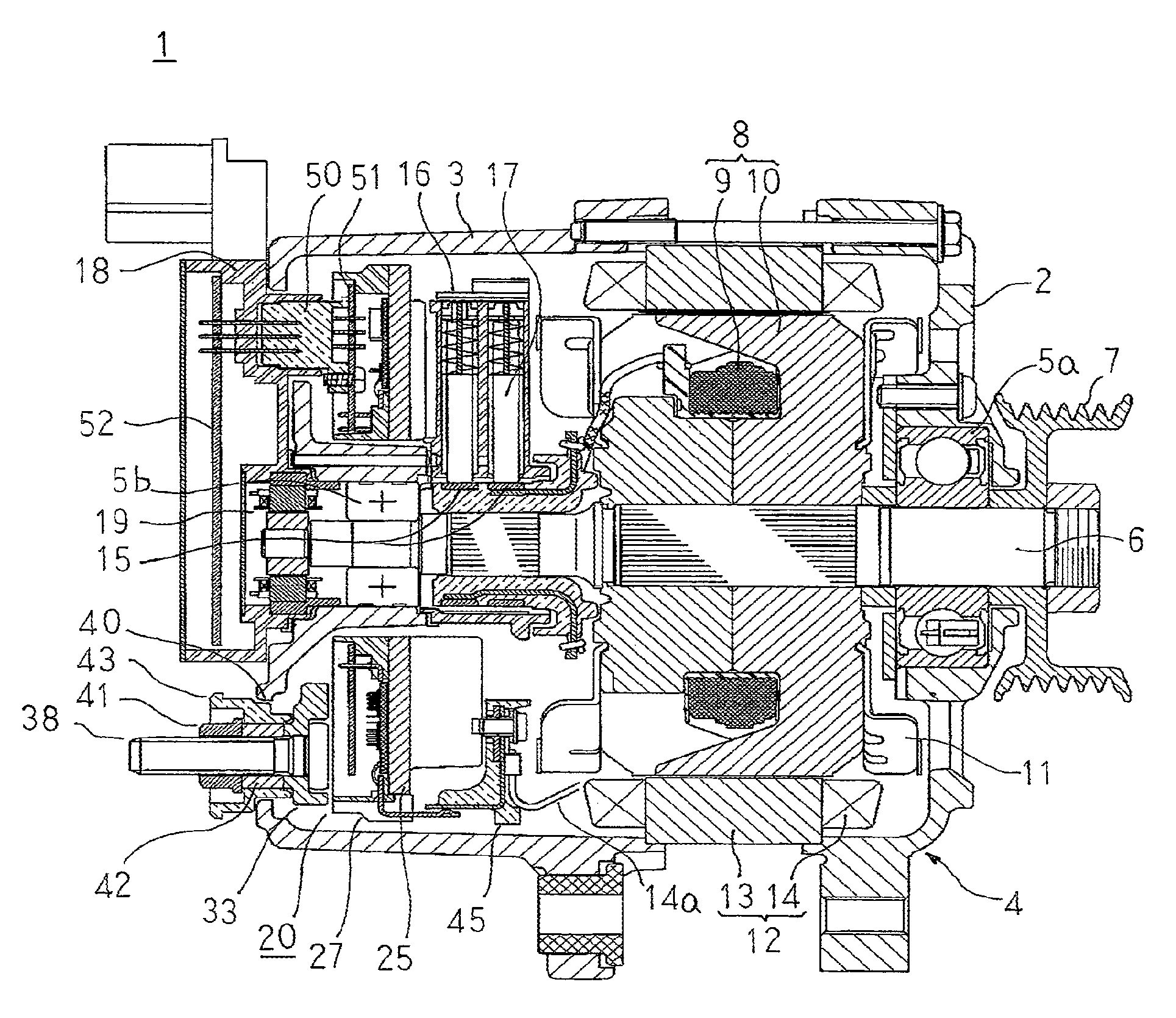 Automotive dynamoelectric machine