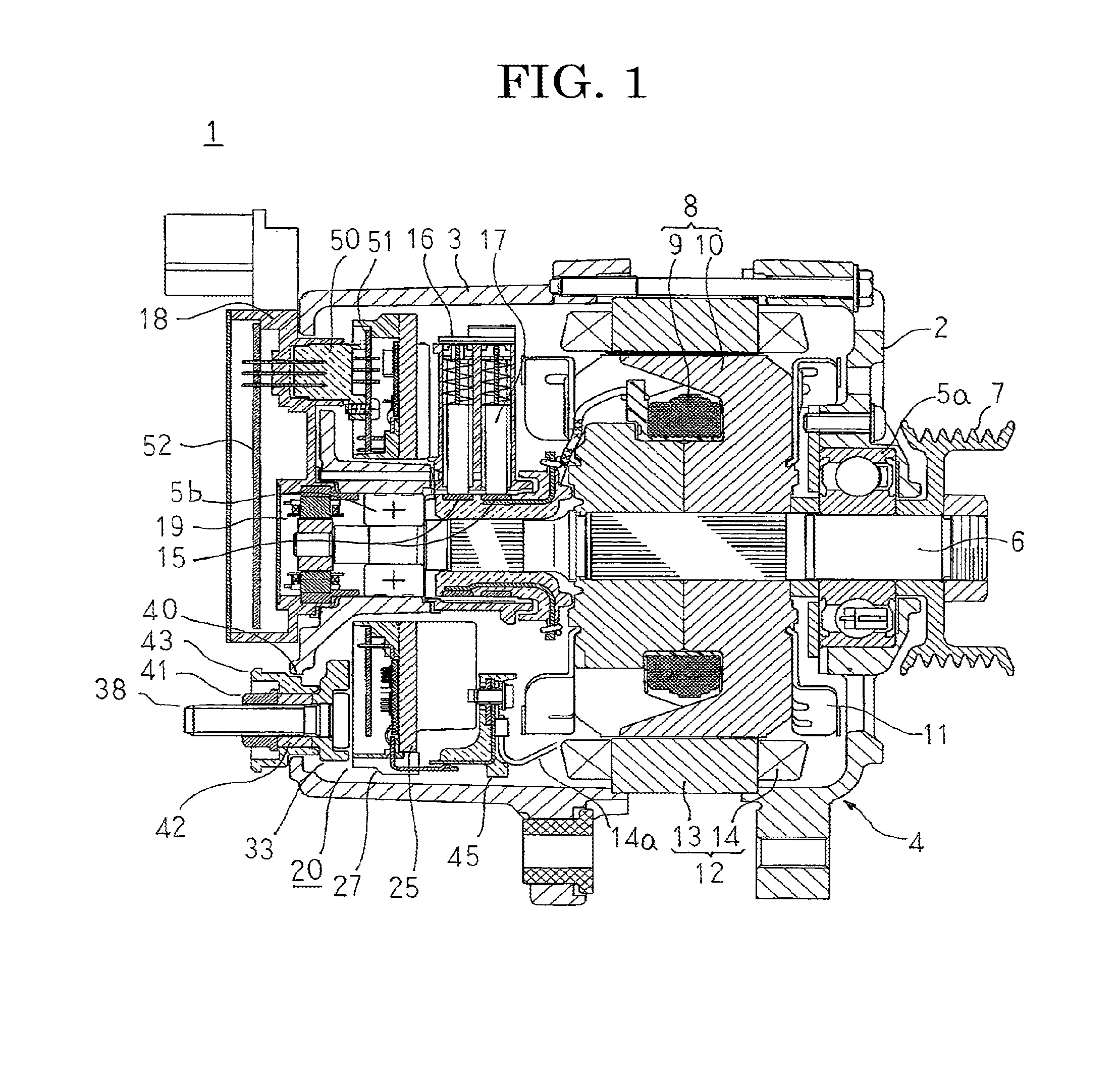 Automotive dynamoelectric machine