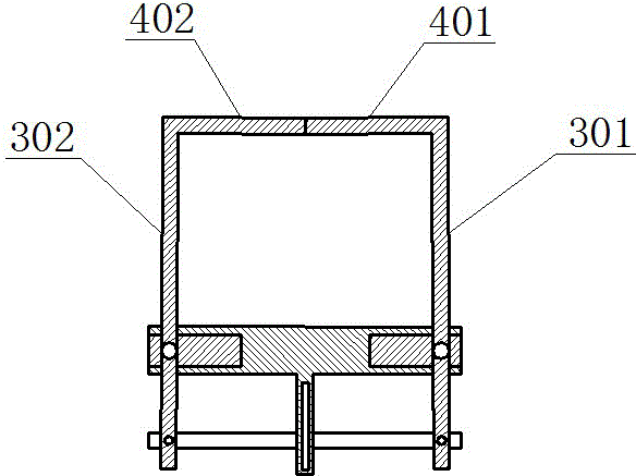 Sliding deformation wide mouth cleaning device