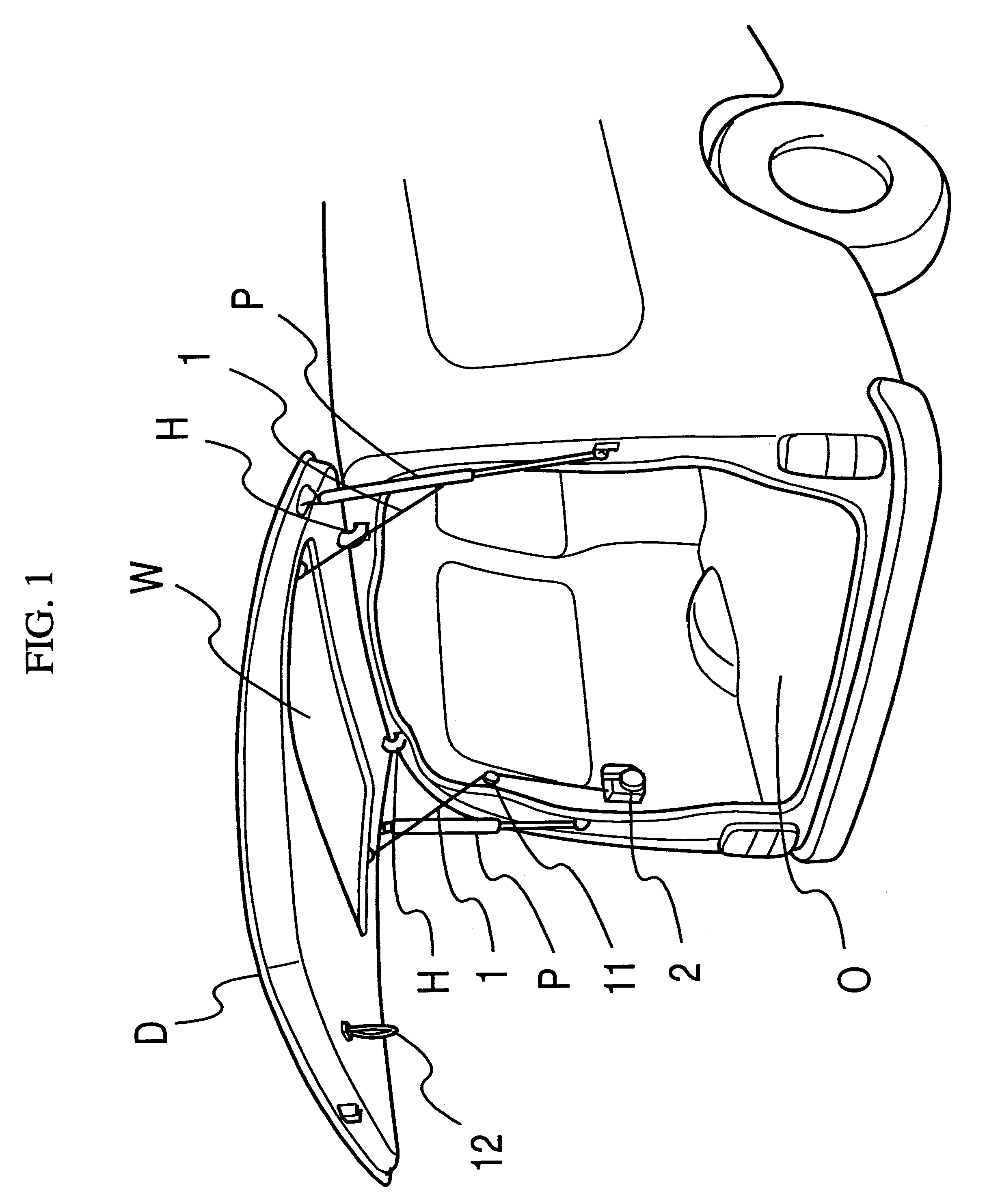 Automatic closer of pop-up door of vehicle