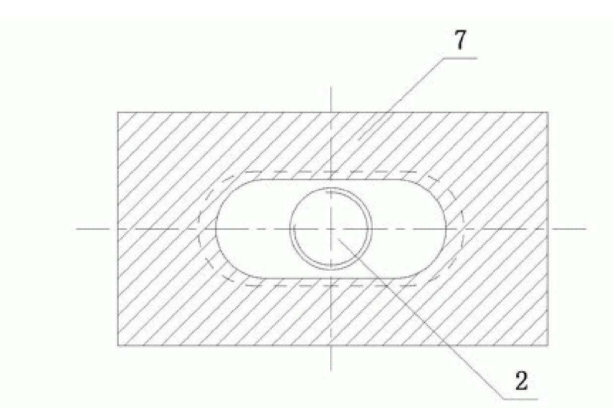 Screw thread shearing type collision energy-absorbing device for vehicles