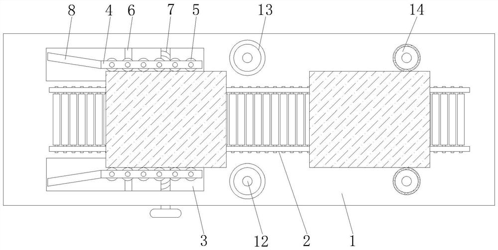 A corner grinding device for light steel structure connectors