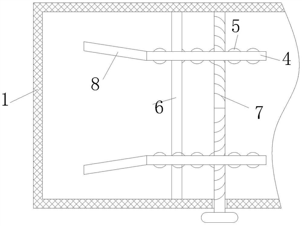 A corner grinding device for light steel structure connectors