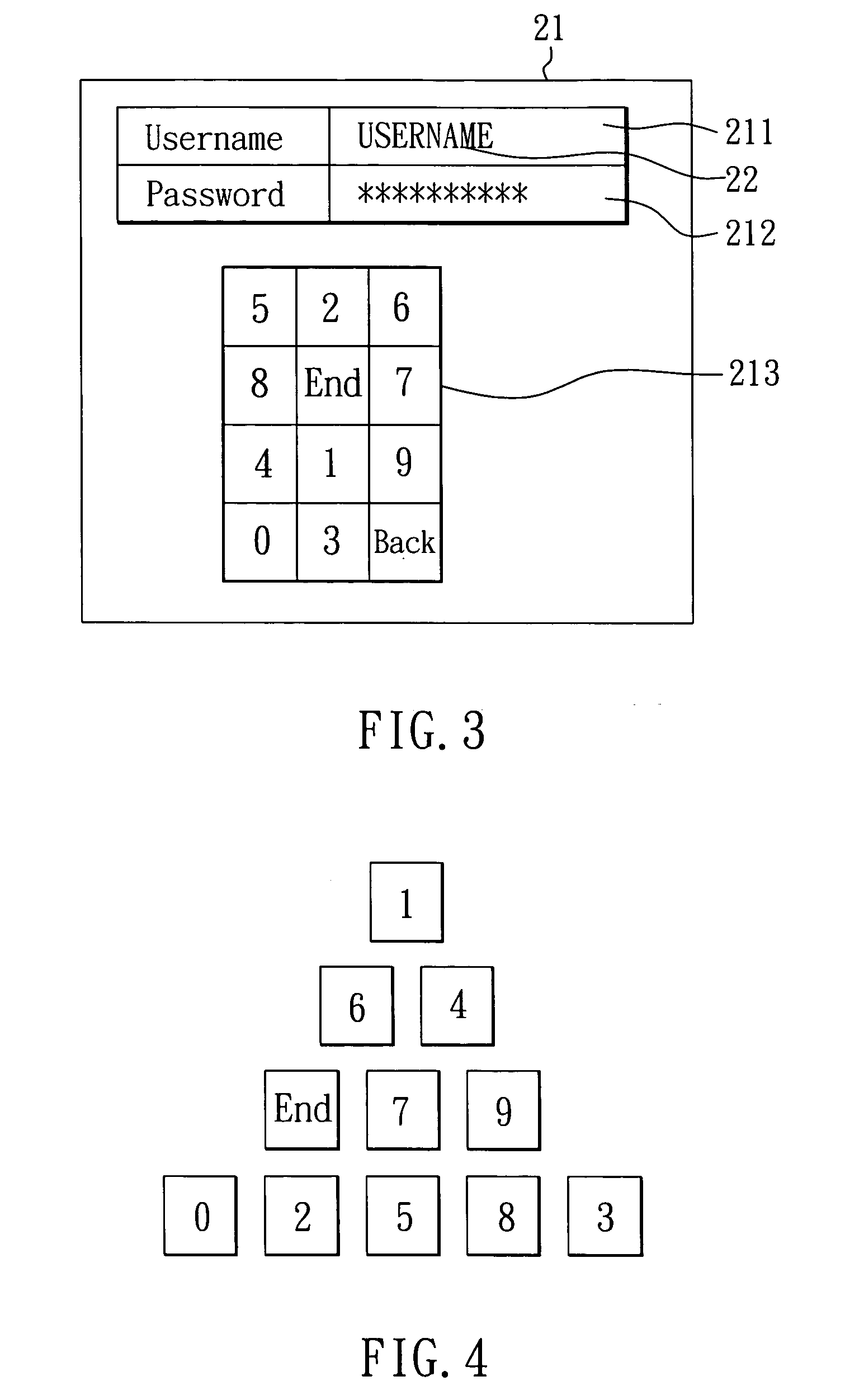 Logon system for an electronic device