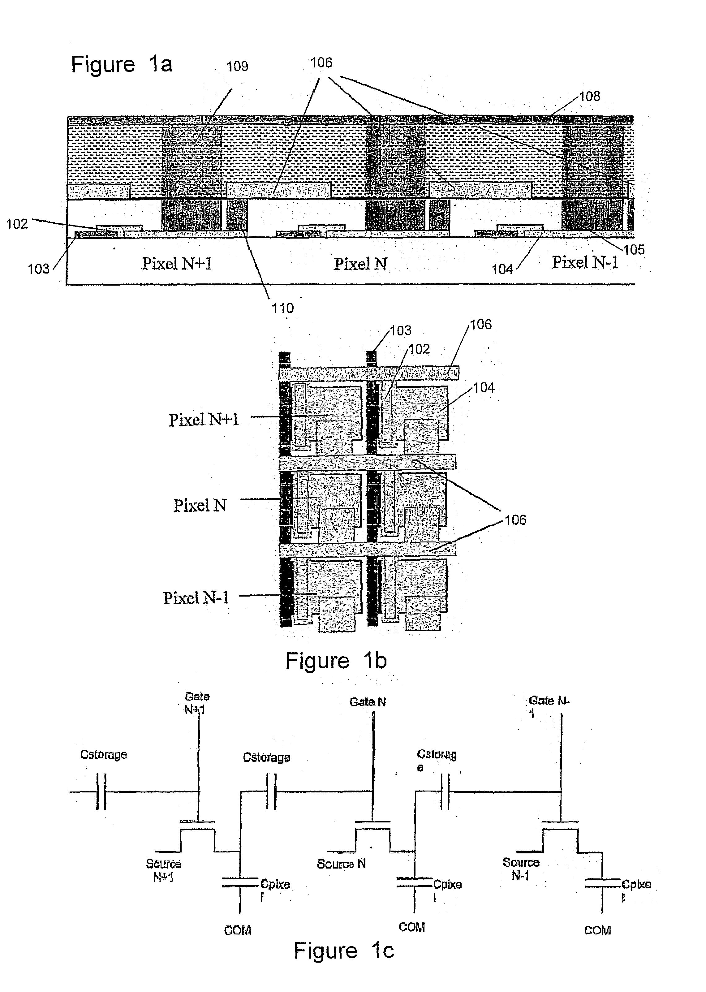 Multiple conductive layer TFT