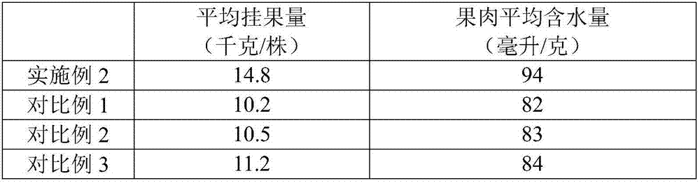 Cultivation method for improving fruit quality of Huangdi Gan