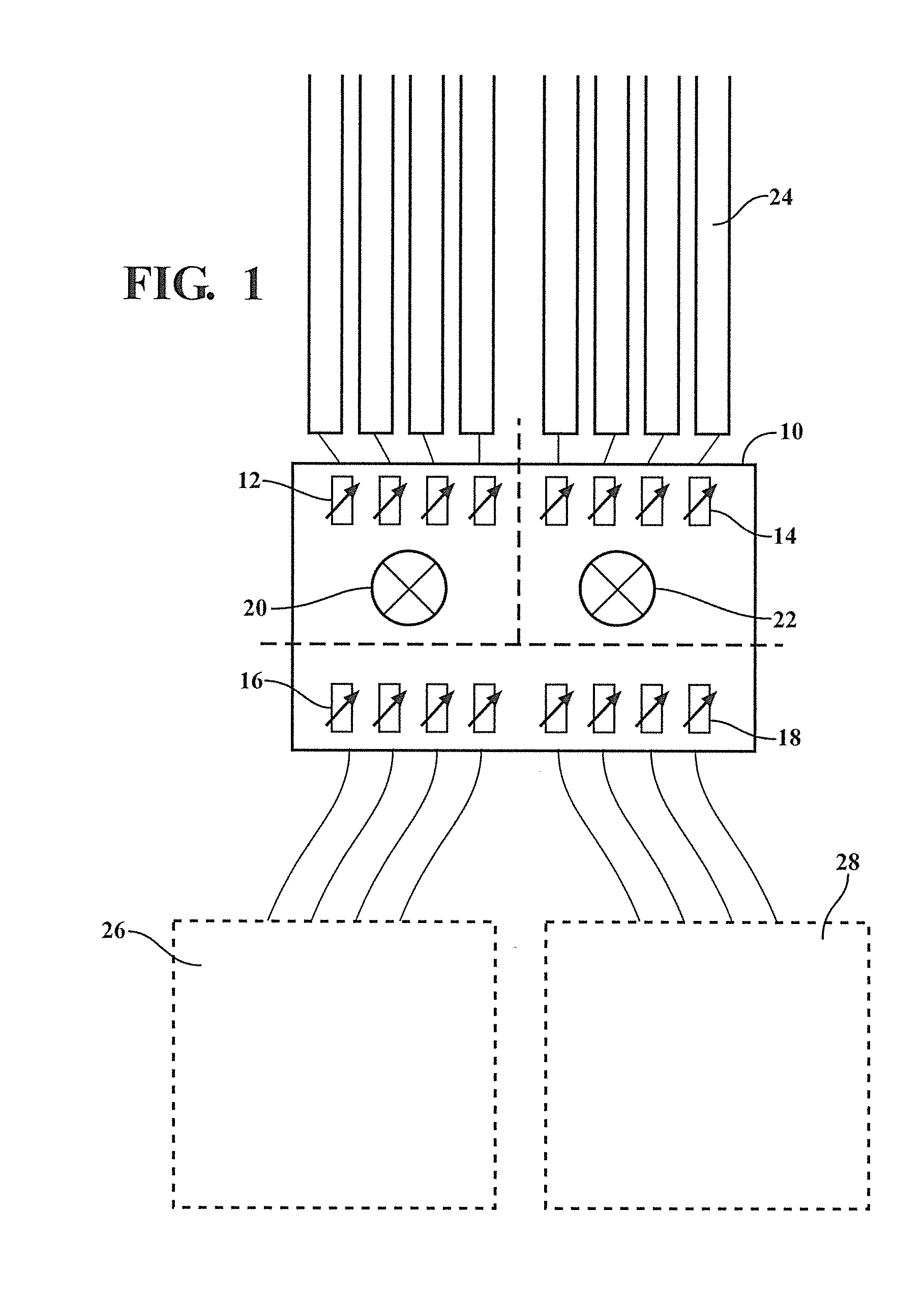 Radar field of view expansion with phased array transceiver