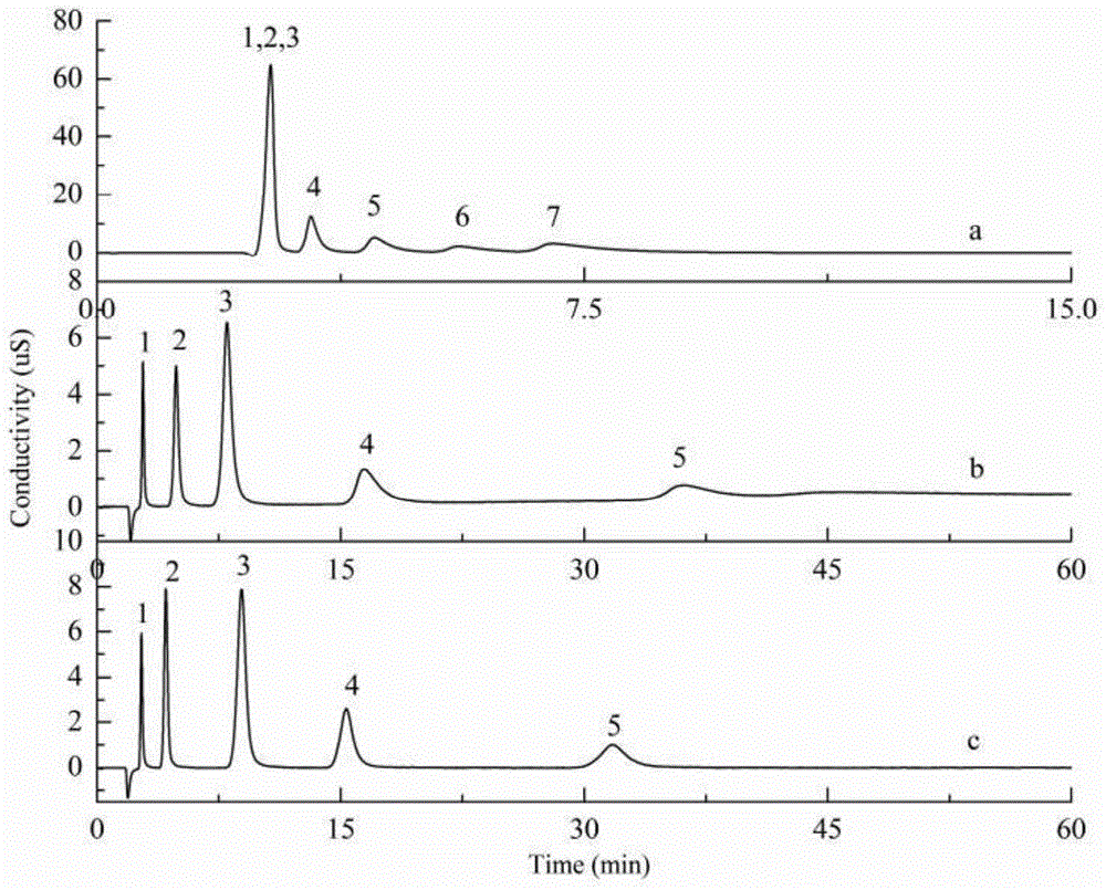 Preparation method of anion exchange chromatography stationary phase