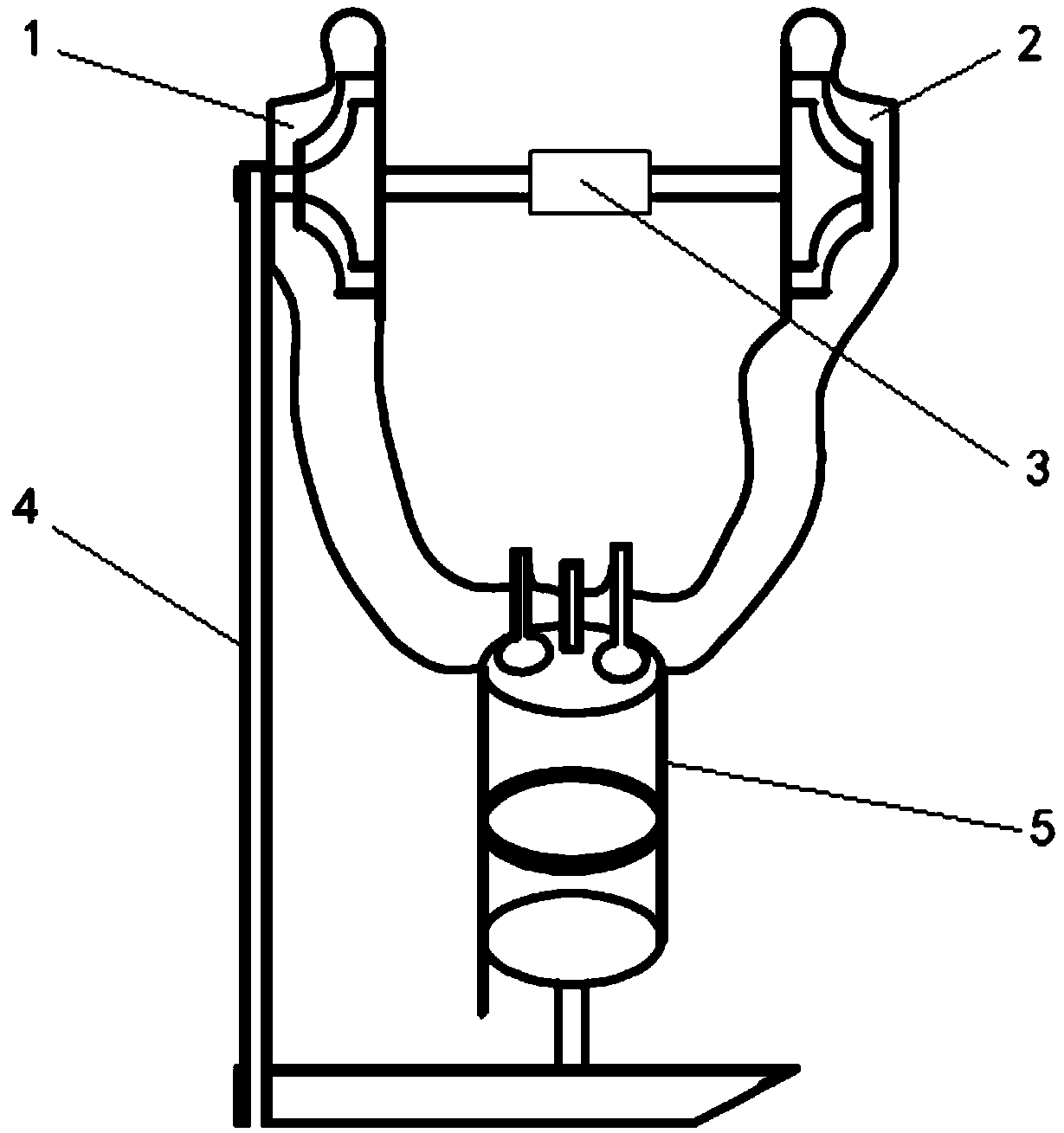 Automobile engine supercharging method