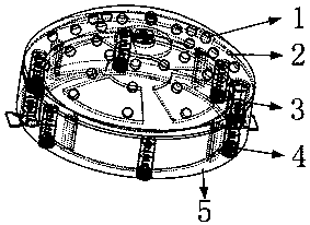 Pneumatic height-adjustable safety helmet for building construction