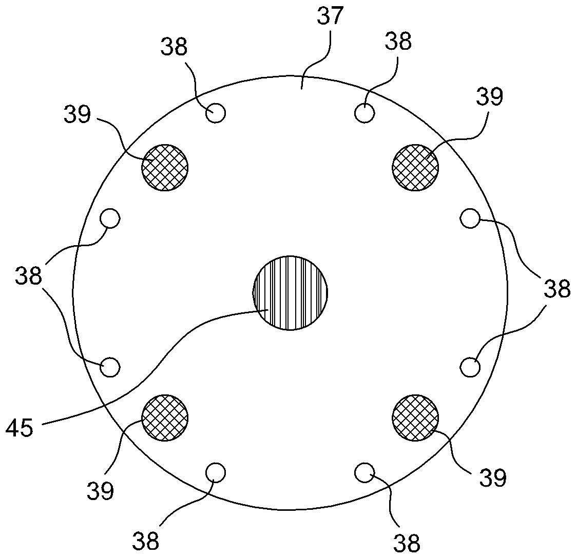 Burner for a gas turbine power plant combustor