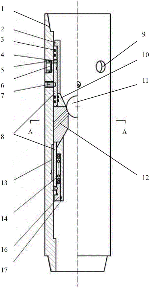 Throwing open type multi-cluster sliding sleeve